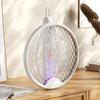 Electric Fly Swatter Racket Folding Intelligent Electric Fly Zapper Safe Portable Repeller Products Outdoor Supplies For Indoors