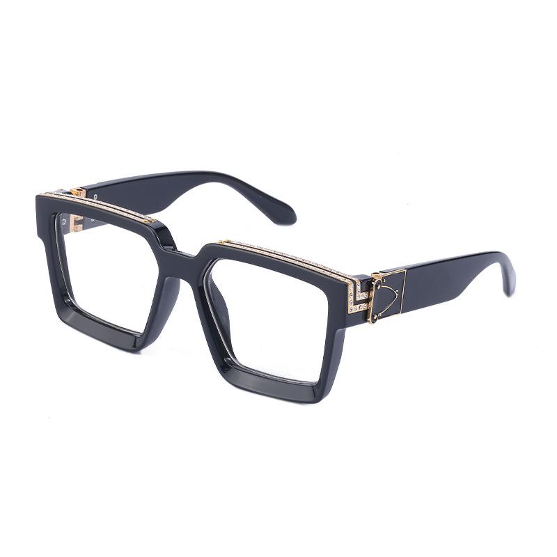 Большие квадратные солнцезащитные очки с бриллиантами, женские солнцезащитные очки, модные оттенки для мужчин