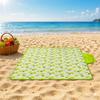 Mini Ultra Compact Foldable Waterproof Picnic Pad for Short City Weekend Trip Foldable Mini Portable Travel Blanket
