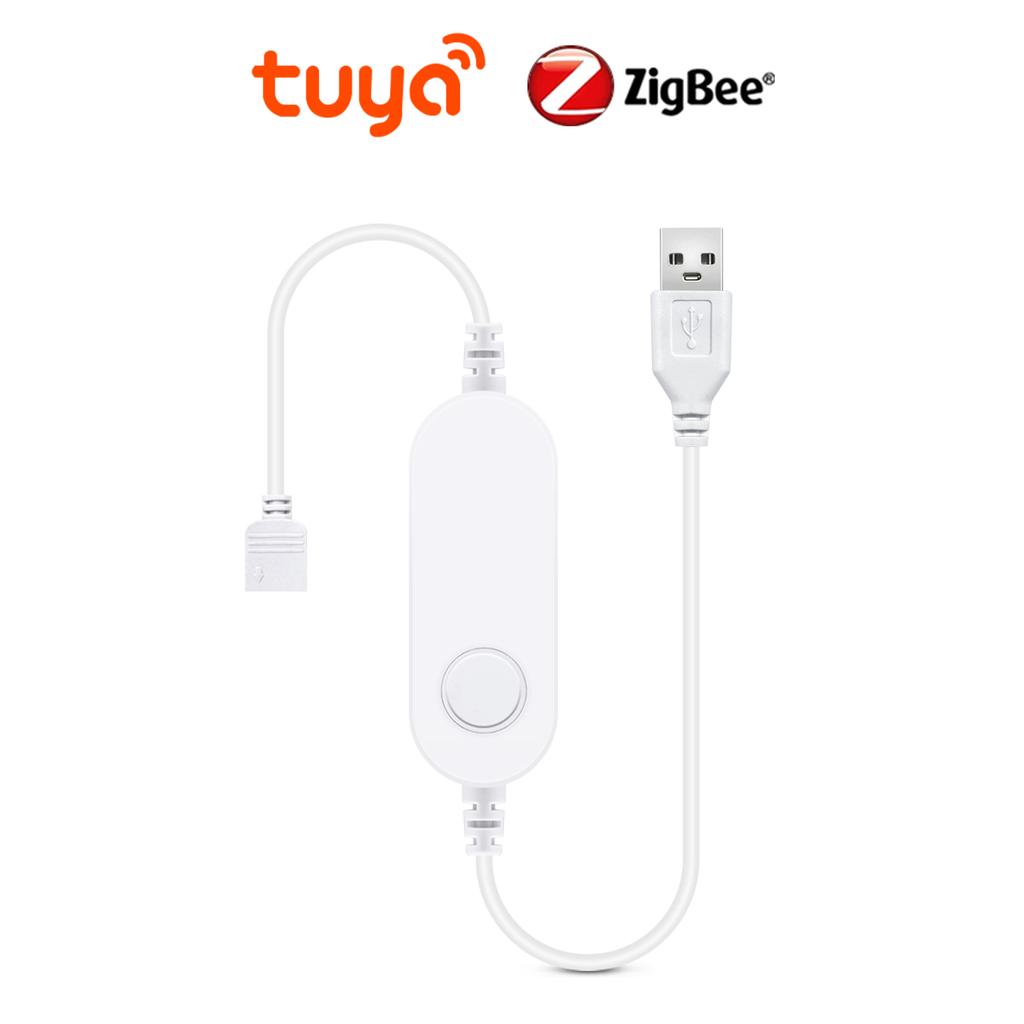 USB 5V Zigbee 3.0 WiFi LED CCT RGB Controller Dimmer Switch Work With Smart Tuya Gateway Bridge SmartThing Alexa Google Home