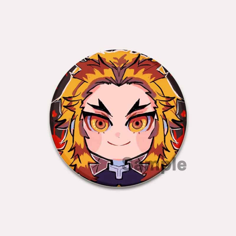 32/44/58 мм мультяшные броши ручной работы «Убийца демонов» Камадо Тандзиро/Хашибира Иносукэ, булавка Кочоу Синобу/Камадо Незуко Цуюри Канао, значок