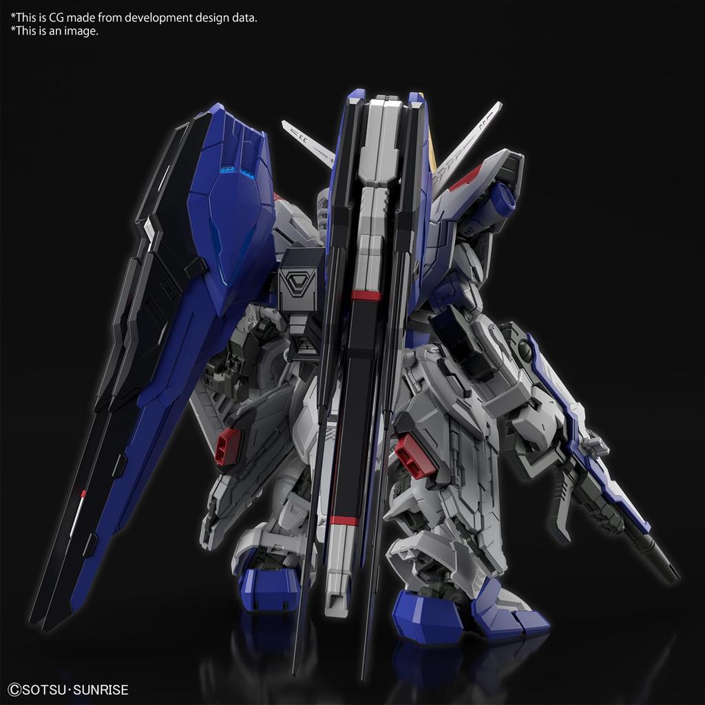 BANDAI SPIRITS MGSD Mobile Suit Gundam SEED Freedom Gundam Pre-Colored Plastic Model Kit 2619354