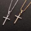 Color  Zinc Zinc Alloy Choker Cross Cross Necklaces Women Necklaces Clavicle Chains Korean Style