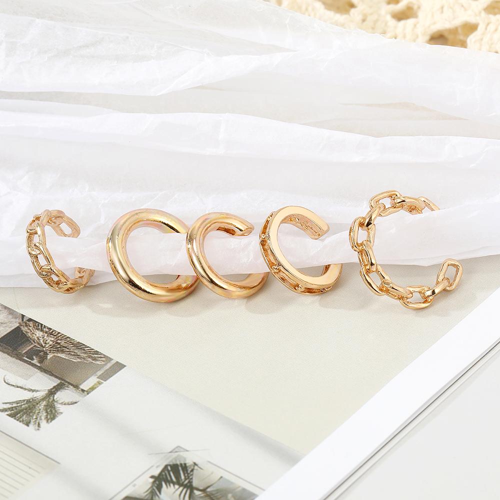 Маленькие ушные манжеты в стиле панк в стиле хип-хоп, круглые зажимы для ушей для женщин и девочек, модные серьги, ювелирные изделия, подарок 2022