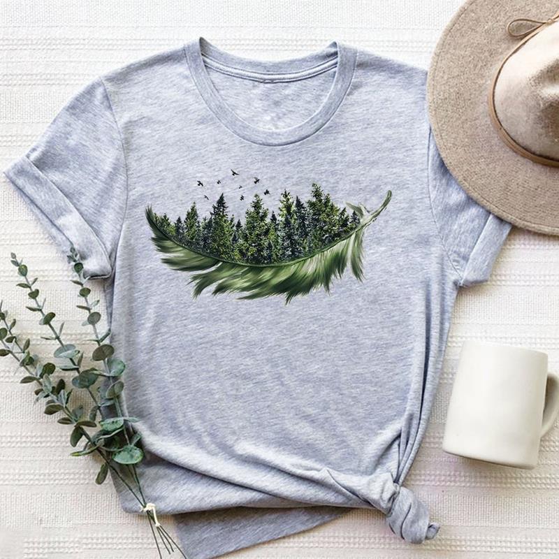 Милая футболка с геометрическим рисунком, модная футболка, одежда, стиль 90-х годов, трендовая повседневная женская футболка с коротким рукавом и принтом, женская женская футболка с графикой