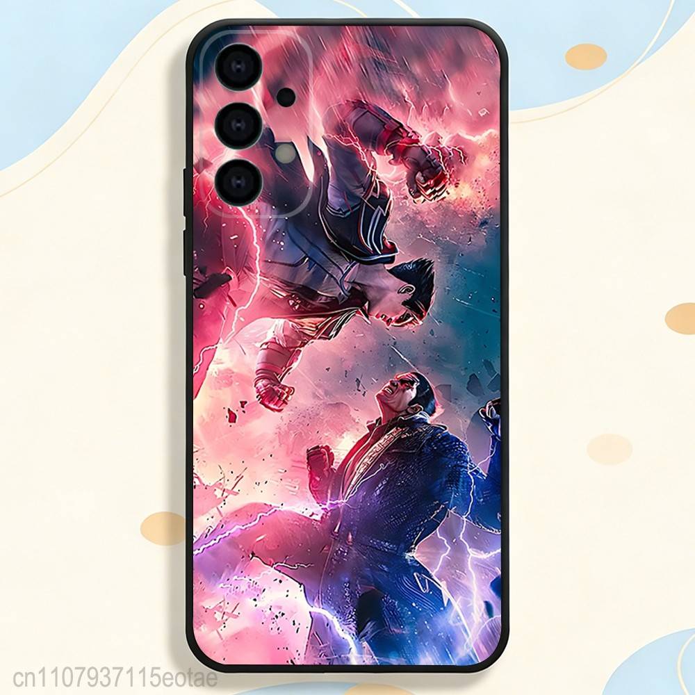 Чехол для телефона Game T-Tekken 8 для серии Samsung S s21 s22 s23 s24 s25 S26 FE Plus Ultra TPU Мягкий, приятный для кожи чехол