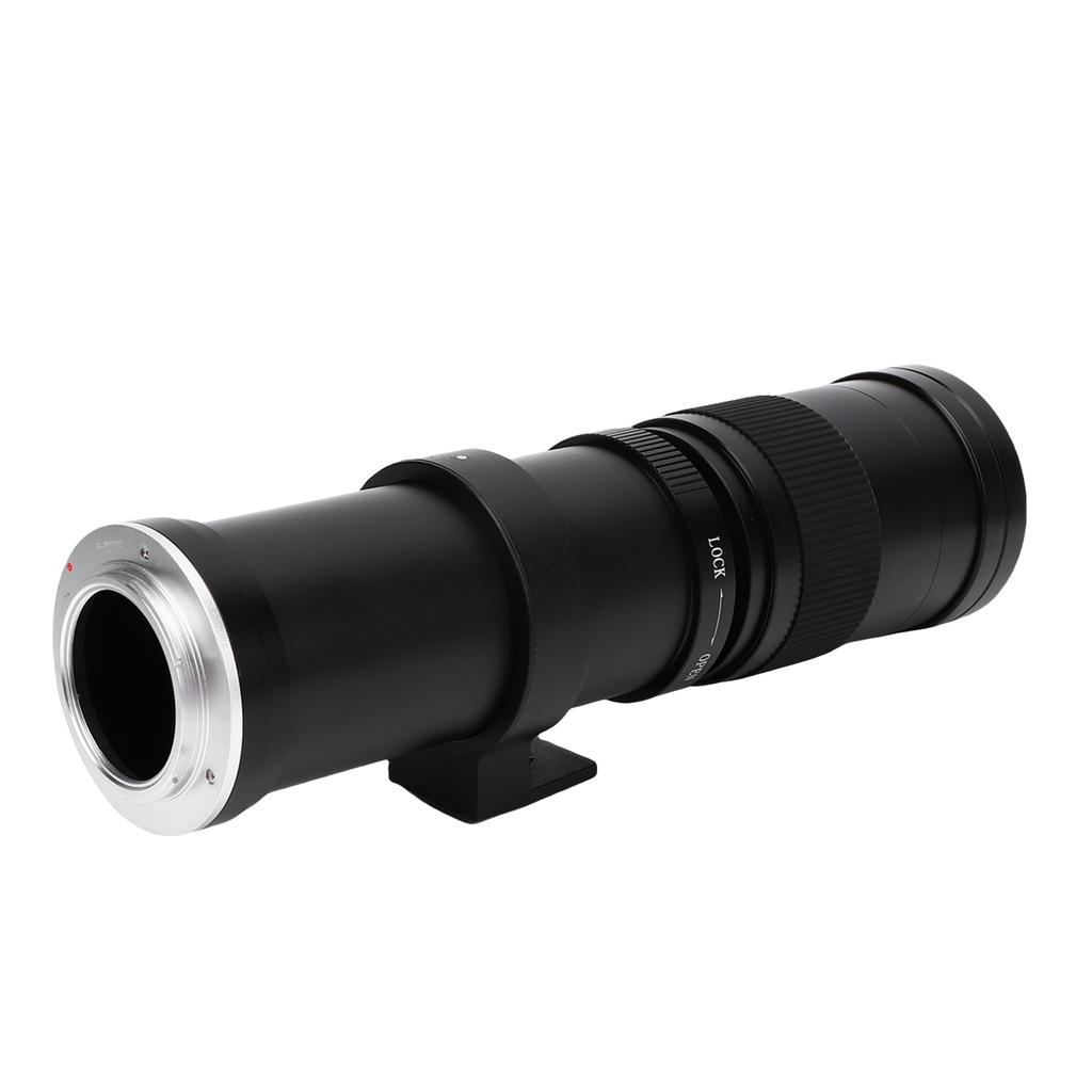 420 800mm Zoom Lens Fit for Nikon F Mount SLR Camera Optical Glass Coating Manual Focus Telephoto Lens