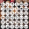 36 Sheets/set, Snowman, Elk Series, Painting Templates, Painting Tools, Children's DIY Painting, Spray Painting, Copying Templates, Home Decorations