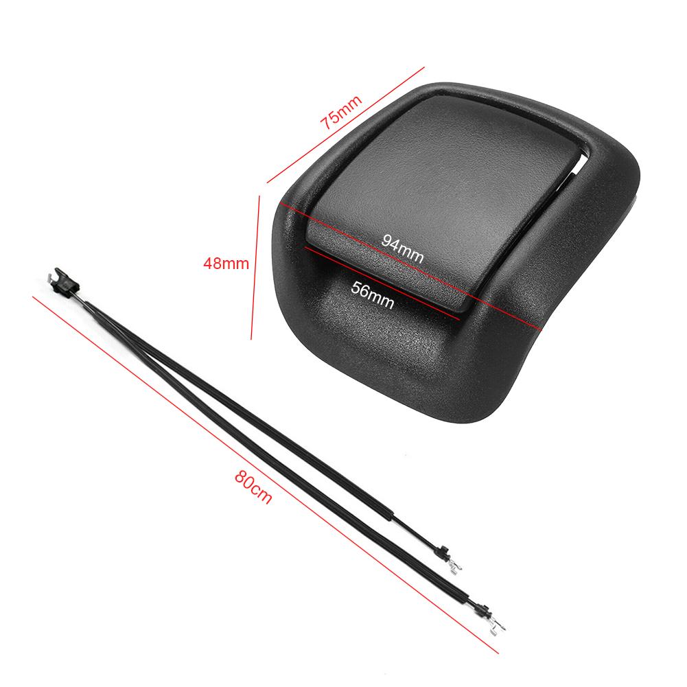 Для Ford Fiesta MK5 MK6 3 двери 2001-2008 Fusion 2001-2012 передний левый и правый регулятор сиденья, крышка ручки наклона + кабель освобождения