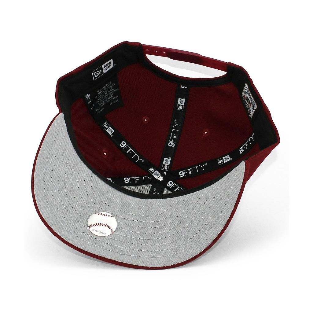 Cap 9FIFTY Snapback Philadelphia Phillies MLB TEAM BASIC SNAPBACK CAP MAROON PHILADELPHIA PHILLIES Maroon 950 Hat [New Era] [Used]