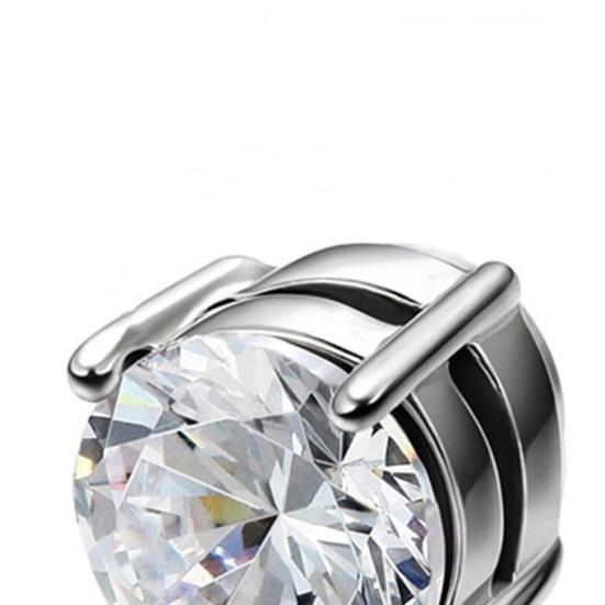 1шт зажим для ушей не пирсинг безболезненный магнитный геометрический яркий блеск для женщин и мужчин кубический цирконий