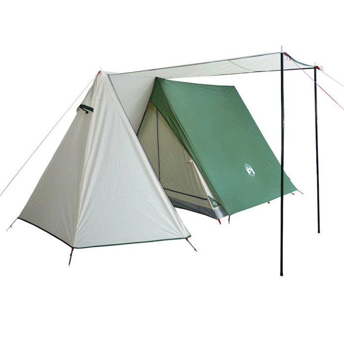 VidaXL Tente de Camping 3 Personnes, Tente d'Ombrage avec Sac de Transport, Auvent Portable avec Parois Latérales pour 94365