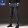 Мужские повседневные прямые длинные брюки