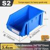 SHELFULL Stackable Plastic Parts Storage Bin