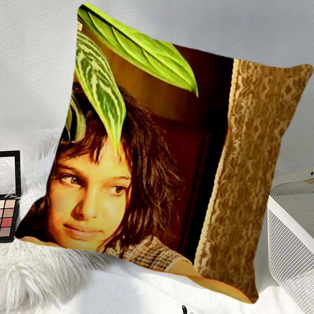 Classic Movie Leon The Professional Pillow Case Square Pillow Bedroom Sofa Leisure Comfort Cushion Car Home Decoration