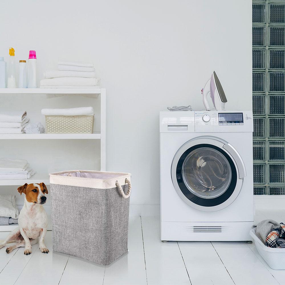 Collapsible Laundry Basket Foldable Baby Dirty Clothes Hamper Practical Cloth Basket for Clothing