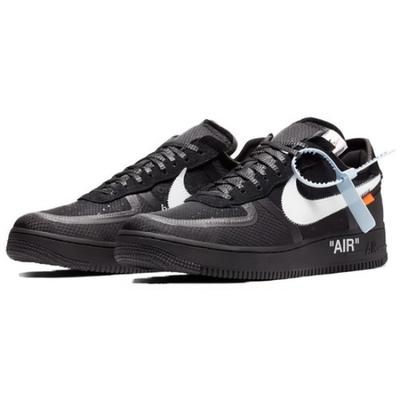 Off White x Air Force 1 Low Черный Белый AO4606-001