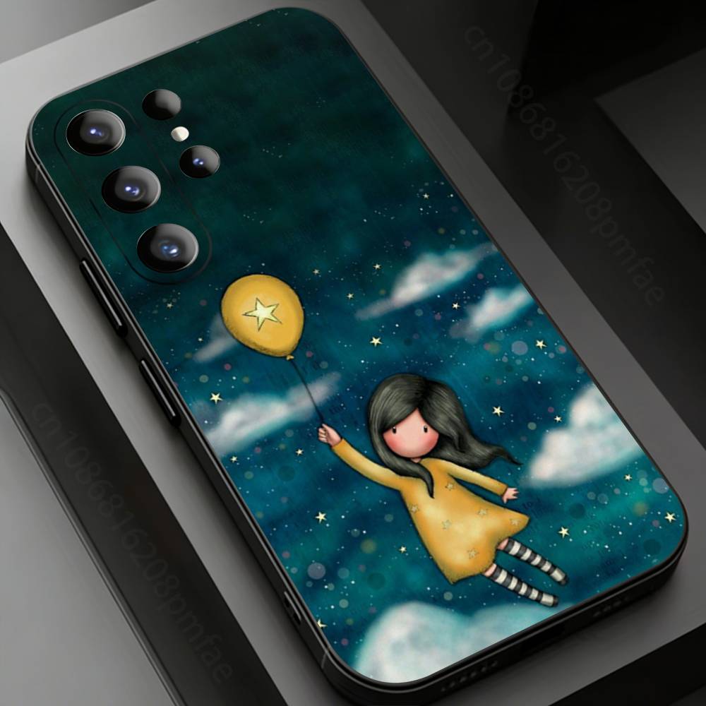 Милый S-Santoro G-Gorjuss Чехол для телефона Samsung Galaxy S20,23 Ultra S24,22 Plus S25,26,21FE ТПУ Чехол