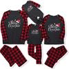 Christmas Family Matching Pajamas Sets,  Mom Kid Baby Cartoon Printed Sleepwear Homewear Sets
