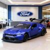 1/42 Ford Mustang GT3 Металлическая модель автомобиля Литье под давлением и игрушечные транспортные средства Модель автомобиля Масштабная модель Миниатюрная модель автомобиля Игрушки для детей
