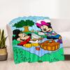Autumn Mickey Minnie Celebration Blanket Warmthful Decor Perfect for Livingroom Sofa Chair Four Seasons Universal Modern