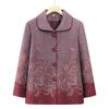 Spring & Autumn Long-Sleeve Coat for Middle-Aged & Elderly Women (Ages 60-70)