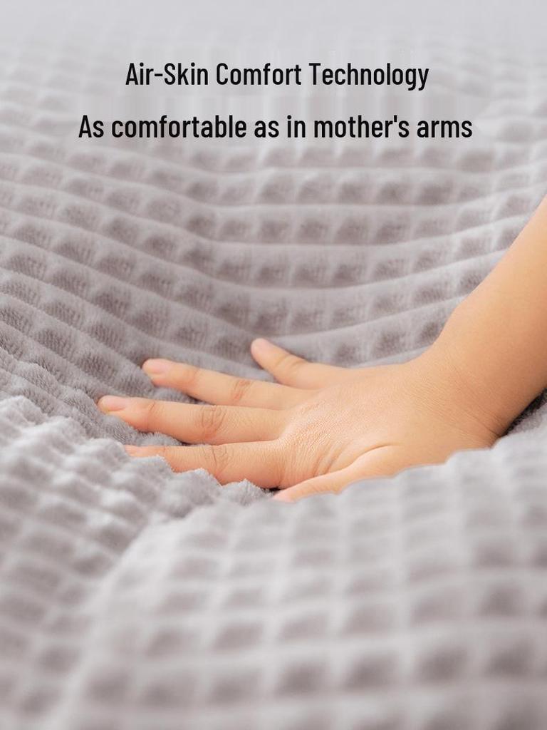 Cozy Autumn/Winter Fleece Pet Bed: Thickened Sofa Nest for Dogs and Cats