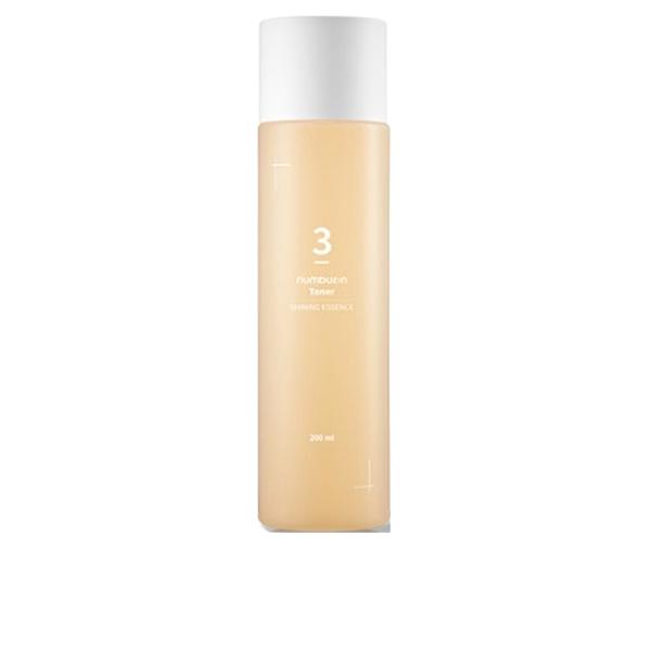 NUMBUZIN (бо5) №3 Суперсияющий эссенциальный тонер 200 мл / Новинка 2025