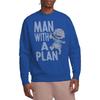 Rugrats Unisex Adult Man With A Plan Sweatshirt