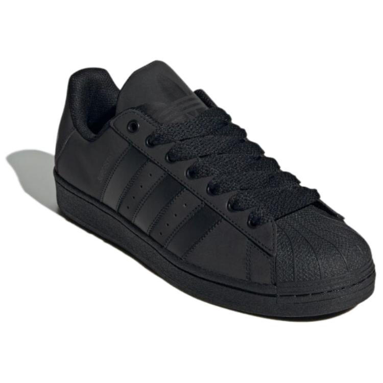 Adidas Superstar Triple Black Reflective Мужские кроссовки Core-Black Обувь-Белый Поставщик-Цвет ID3109