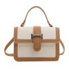 Korean Style Fashion Color-blocking Spring New Style Simple and Fashionable Crossbody One-shoulder Handbag Small Bag for Women