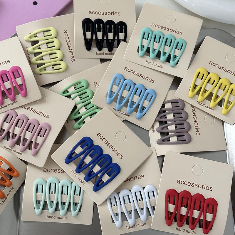 Sweet and Cute Small BB Clip Card Broken Hair Children Bangs Clip Baby Hairpin Girl Headdress Five-pointed Star Hairpin