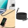 Кабель USB C 90 градусов для передачи данных 40 Гбит/с Синхронизированный дисплей 8K UHD Подходит для ноутбуков планшетов Быстрая зарядка Передача данных