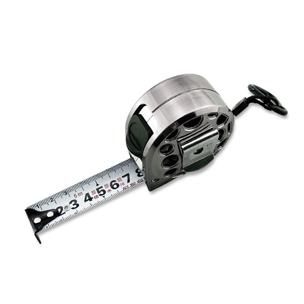 Полая стальная лента 25 футов Нержавеющая измерительная линейка с двухсторонней шкалой Водонепроницаемая Портативная