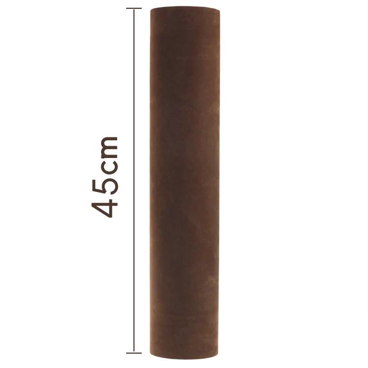 1м/3м/5м*45см Самоклеящаяся флокированная бархатная ткань Липкая кожа Флок для шкатулки для драгоценностей Наклейка на стену Ящик Декор интерьера автомобиля