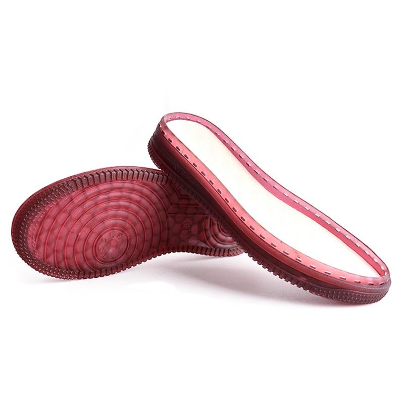 1 Pair Soft Rubber Soles Hand-woven Hook Line Soles Anti-slip Shoe Patch Durable Repair Replacement For Boot Shoes