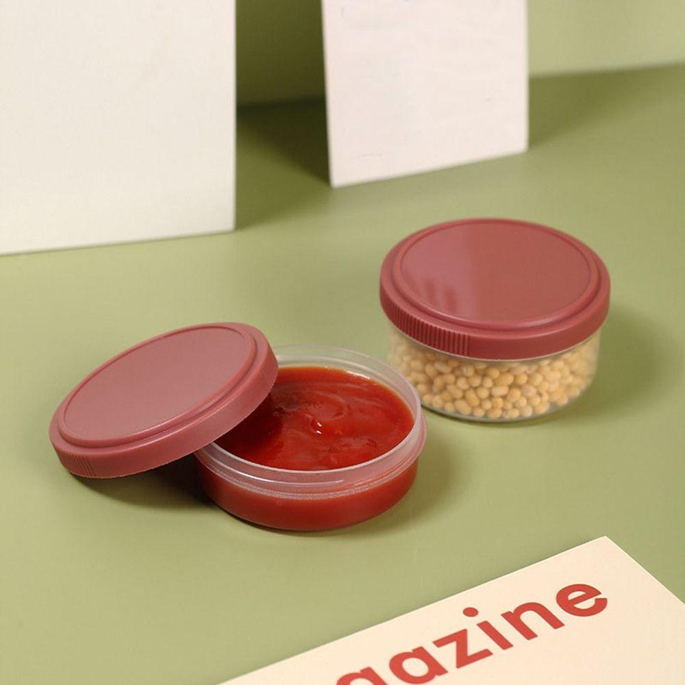 Пластиковый контейнер для приправ Мини-коробка для специй Банка для специй для барбекю Контейнер для соуса для дома