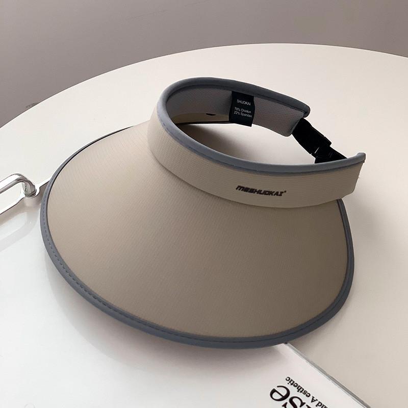 Двухслойная солнцезащитная шляпа из ледяного шелка для женщин, стильная летняя защита от УФ-лучей, с широкими полями