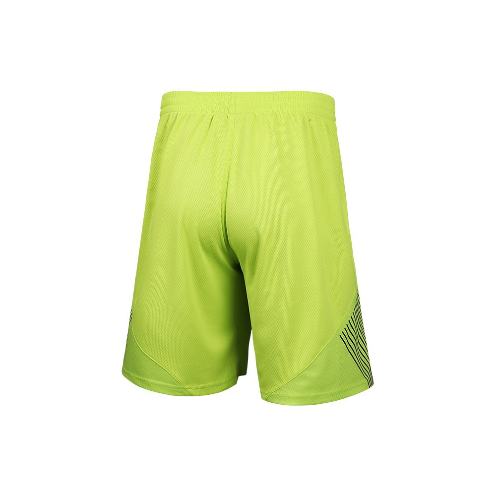 Under Armour Line Print Logo Basketball Sports Knit Shorts Men Shorts Light-Green 22500202-394