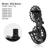 Велосипедный керамический задний переключатель из углеродного волокна для Shimano R6800 R7000 R8000 R9000 Для Sram шоссейного велосипеда 13T 17T ролик