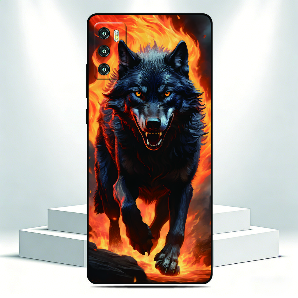Wolf Animal Soft Phone Case For Doogee Note 56X 56 58 N55 N60 59 Pro Plus DIY Personalized Custom Picture Image Back Cover