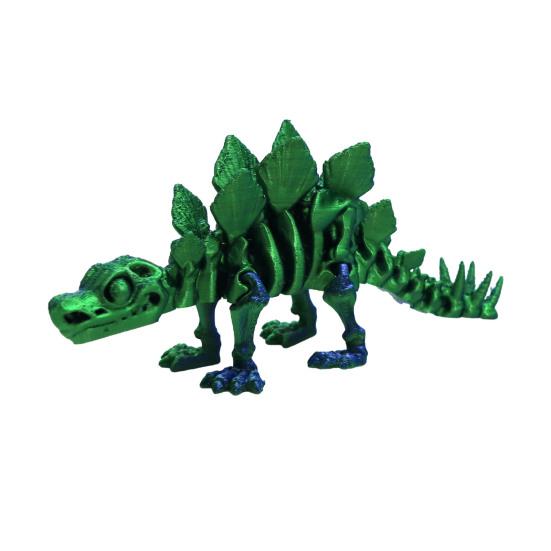 3D-печатная статуэтка динозавра, украшение стегозавра с гибкими суставами, фигурка динозавра, реквизит для фотографий, украшение рабочего стола