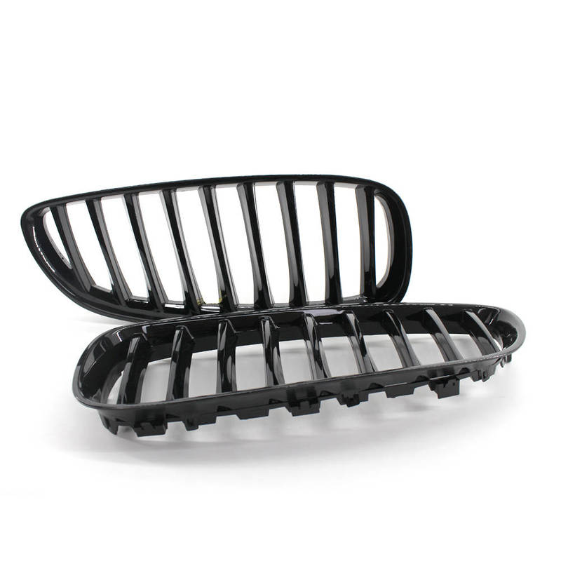 1 Pair Car Front Grilles Kidney Mesh Grille Gloss Black 51137181547 51137181548 Car Accessories For BMW Z4 E89 2009 2010-2016
