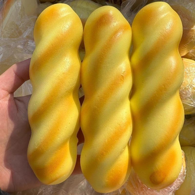 Влажное Мягкое Скрученное Тесто Сенсорные Игрушки-Fidgets Сжимаемые Имитация Хлеба Сжималка для Детей и Взрослых Упражнения для Рук Сжимаемые Подарки