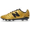 442 V2 Pro Multi-Ground HG (Rubber Short Studs) Leather Durable Fit Soccer Shoes Unisex Soccer Shoes Gold MS41HLE2