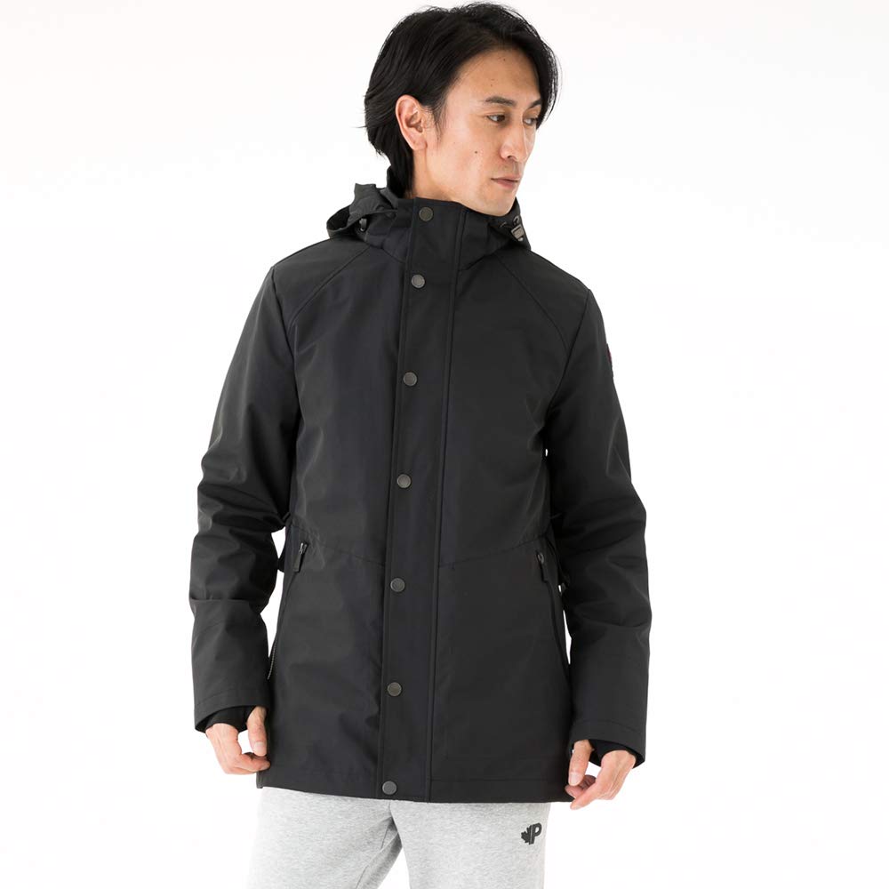 Pajar EWAN Rain Jacket Mountain Parka Rain Wear Outer Coat [Pajar] (Black, S)