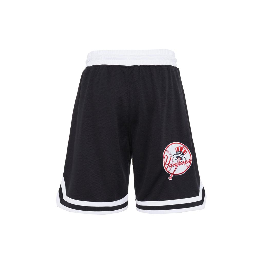 New Era Серия MLB Нью-Йорк Янкиз NY Баскетбольные дышащие спортивные повседневные шорты с принтом Унисекс шорты 13527284