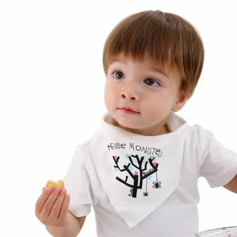 Треугольные многоразовые детские нагрудники, моющиеся тканевые нагрудники-банданы для мальчиков и девочек, нагрудники-банданы Baberos Babador, детские вещи для новорожденных