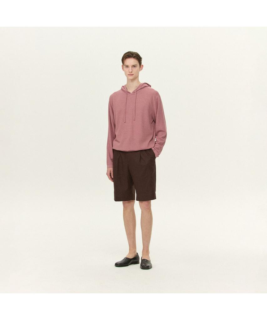 Kaembeulijimembeoseu Movere Hooded Long Sleeve Sweater - Pink Mcwas26701Pix