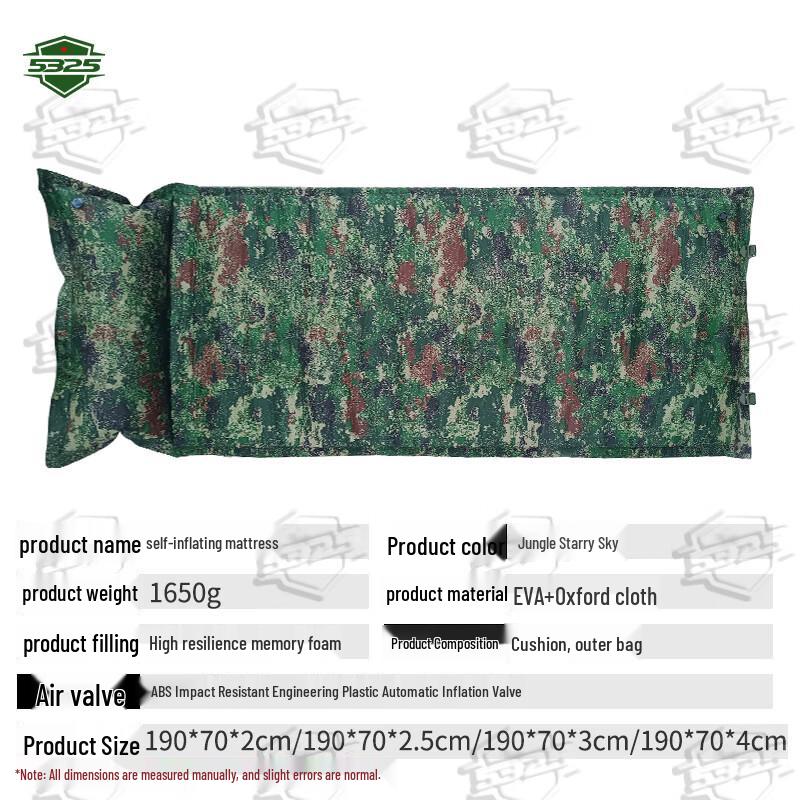 Automatic Inflatable Camouflage Sleeping Pad